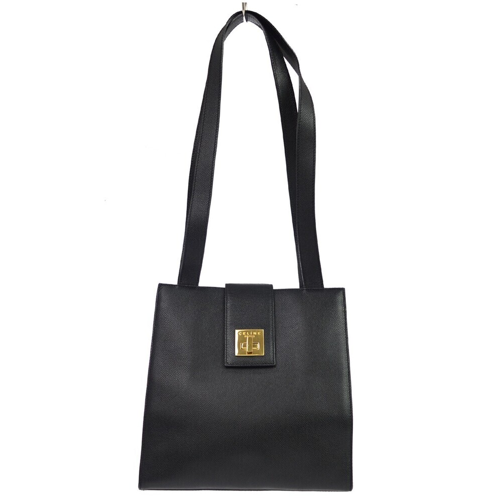 Celine Vintage Turnlock Leather